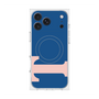 プレミアムスクエアケース with MagSafe［ オリジナル - initial color - T navy ］