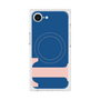 プレミアムスクエアケース with MagSafe［ オリジナル - initial color - T navy ］