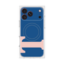 プレミアムスクエアケース with MagSafe［ オリジナル - initial color - T navy ］