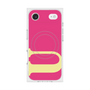プレミアムスクエアケース with MagSafe［ オリジナル - initial color - U pink ］