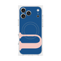 プレミアムスクエアケース with MagSafe［ オリジナル - initial color - U navy ］