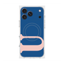 プレミアムスクエアケース with MagSafe［ オリジナル - initial color - U navy ］