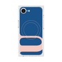 プレミアムスクエアケース with MagSafe［ オリジナル - initial color - U navy ］