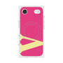 プレミアムスクエアケース with MagSafe［ オリジナル - initial color - V pink ］