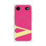 プレミアムスクエアケース with MagSafe［ オリジナル - initial color - V pink ］