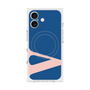 プレミアムスクエアケース with MagSafe［ オリジナル - initial color - V navy ］