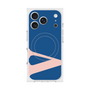 プレミアムスクエアケース with MagSafe［ オリジナル - initial color - V navy ］