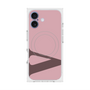 プレミアムスクエアケース with MagSafe［ オリジナル - initial color - V dusty pink ］