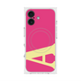 プレミアムスクエアケース with MagSafe［ オリジナル - initial color - A pink ］