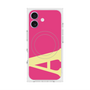 プレミアムスクエアケース with MagSafe［ オリジナル - initial color - A pink ］