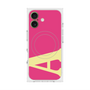 プレミアムスクエアケース with MagSafe［ オリジナル - initial color - A pink ］