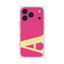 プレミアムスクエアケース with MagSafe［ オリジナル - initial color - A pink ］