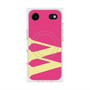 プレミアムスクエアケース with MagSafe［ オリジナル - initial color - W pink ］