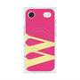 プレミアムスクエアケース with MagSafe［ オリジナル - initial color - W pink ］