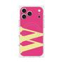 プレミアムスクエアケース with MagSafe［ オリジナル - initial color - W pink ］