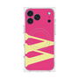 プレミアムスクエアケース with MagSafe［ オリジナル - initial color - W pink ］