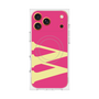プレミアムスクエアケース with MagSafe［ オリジナル - initial color - W pink ］