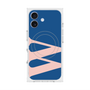 プレミアムスクエアケース with MagSafe［ オリジナル - initial color - W navy ］