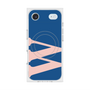 プレミアムスクエアケース with MagSafe［ オリジナル - initial color - W navy ］