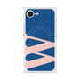 プレミアムスクエアケース with MagSafe［ オリジナル - initial color - W navy ］
