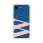 プレミアムスクエアケース with MagSafe［ オリジナル - initial color - W navy ］