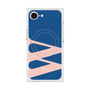 プレミアムスクエアケース with MagSafe［ オリジナル - initial color - W navy ］