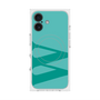 プレミアムスクエアケース with MagSafe［ オリジナル - initial color - W light green ］
