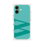 プレミアムスクエアケース with MagSafe［ オリジナル - initial color - W light green ］