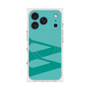 プレミアムスクエアケース with MagSafe［ オリジナル - initial color - W light green ］