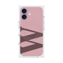 プレミアムスクエアケース with MagSafe［ オリジナル - initial color - W dusty pink ］