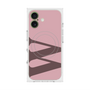 プレミアムスクエアケース with MagSafe［ オリジナル - initial color - W dusty pink ］