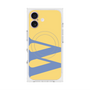 プレミアムスクエアケース with MagSafe［ オリジナル - initial color - W yellow ］