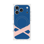プレミアムスクエアケース with MagSafe［ オリジナル - initial color - X navy ］