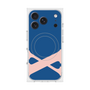 プレミアムスクエアケース with MagSafe［ オリジナル - initial color - X navy ］