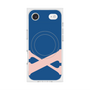 プレミアムスクエアケース with MagSafe［ オリジナル - initial color - X navy ］