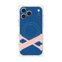 プレミアムスクエアケース with MagSafe［ オリジナル - initial color - X navy ］