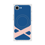 プレミアムスクエアケース with MagSafe［ オリジナル - initial color - X navy ］