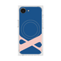 プレミアムスクエアケース with MagSafe［ オリジナル - initial color - X navy ］