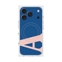 プレミアムスクエアケース with MagSafe［ オリジナル - initial color - A navy ］
