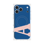プレミアムスクエアケース with MagSafe［ オリジナル - initial color - A navy ］