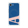 プレミアムスクエアケース with MagSafe［ オリジナル - initial color - A navy ］