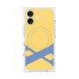 プレミアムスクエアケース with MagSafe［ オリジナル - initial color - X yellow ］