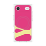 プレミアムスクエアケース with MagSafe［ オリジナル - initial color - Y pink ］