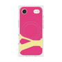 プレミアムスクエアケース with MagSafe［ オリジナル - initial color - Y pink ］