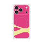 プレミアムスクエアケース with MagSafe［ オリジナル - initial color - Y pink ］
