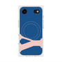 プレミアムスクエアケース with MagSafe［ オリジナル - initial color - Y navy ］