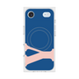プレミアムスクエアケース with MagSafe［ オリジナル - initial color - Y navy ］