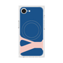 プレミアムスクエアケース with MagSafe［ オリジナル - initial color - Y navy ］