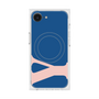 プレミアムスクエアケース with MagSafe［ オリジナル - initial color - Y navy ］