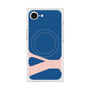 プレミアムスクエアケース with MagSafe［ オリジナル - initial color - Y navy ］